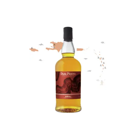 PAPA ROUYO - RHUM VIEUX - VIRAJ - 52,3% - 70CL