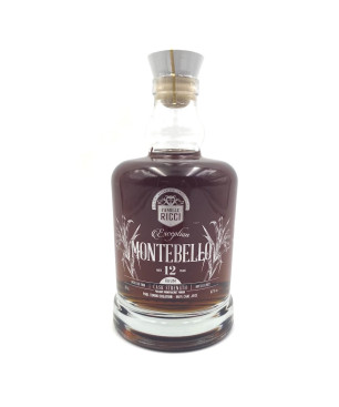 FAMILLE RICCI - RHUM VIEUX - MONTEBELLO - 12 ANS - CASK STRENGTH - 47% - 70CL