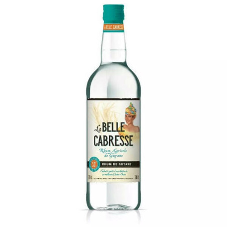 LA BELLE CABRESSE - RHUM BLANC - 50% - 1L