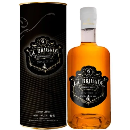 MONTEBELLO - RHUM VIEUX - XO - 6 ANS - LA BRIGADE - 47,2% - 70CL