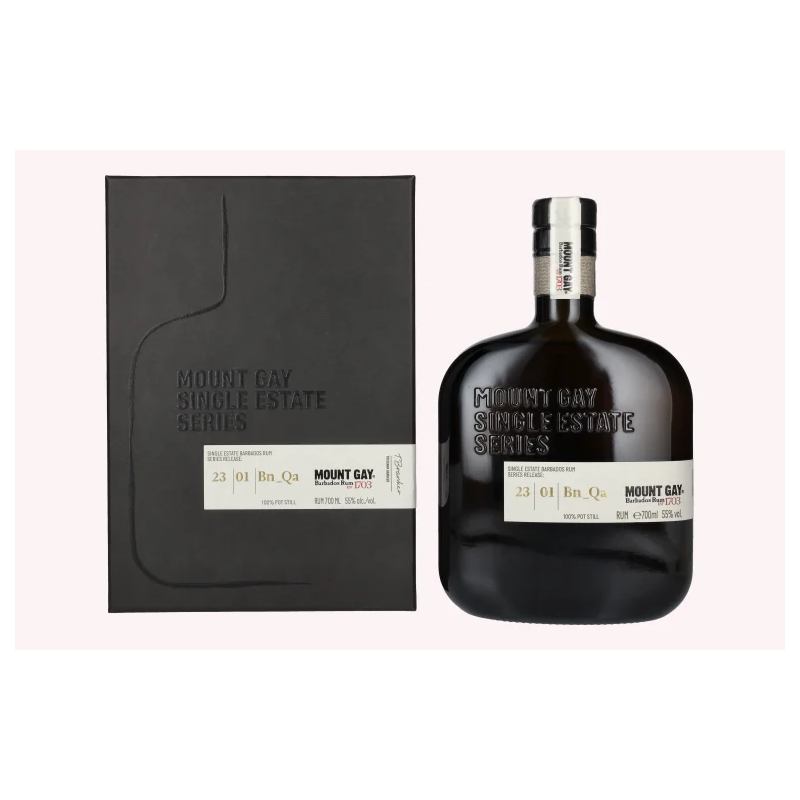 MOUNT GAY - SINGLE ESTATE SERIES - RELEASE 01 - 55% - 70CL MOUNT GAY - SINGLE ESTATE SERIES - RELEASE 01 - 55% - 70CL