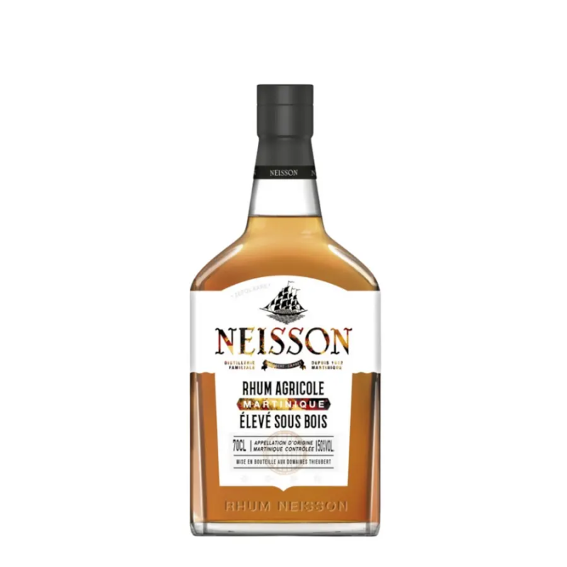NEISSON - RHUM AMBRÉ - ÉLEVÉ SOUS BOIS - 50% - 70CL NEISSON - RHUM AMBRÉ - ÉLEVÉ SOUS BOIS - 50% - 70CL