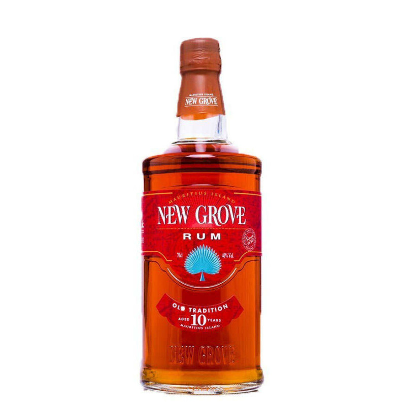 NEW GROVE - RHUM VIEUX - 10 ANS - 40% - 70CL NEW GROVE - RHUM VIEUX - 10 ANS - 40% - 70CL