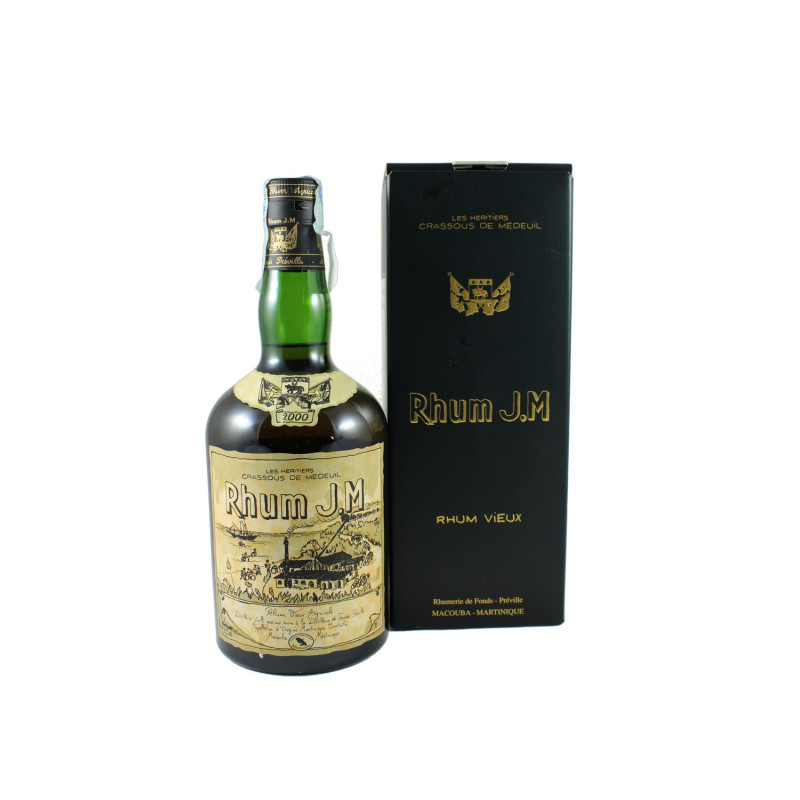 RHUM J.M - RHUM VIEUX - 2000 - 10 ANS - 47,2% - 70CL RHUM J.M - RHUM VIEUX - 2000 - 10 ANS - 47,2% - 70CL