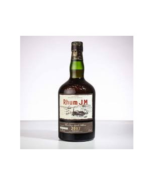 RHUM J.M - RHUM VIEUX - 2007 - 10 ANS - 42,9% - 70CL