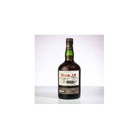 RHUM J.M - RHUM VIEUX - 2007 - 10 ANS - 42,9% - 70CL