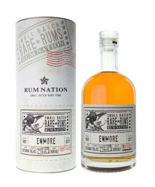 RUM NATION - SMALL BATCH RARE RUMS - ENMORE 1997 - 20 ANS - WHISKY CASK FINISH - 56,4% - 70CL