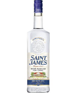 SAINT JAMES - RHUM BLANC - 55% - 1L