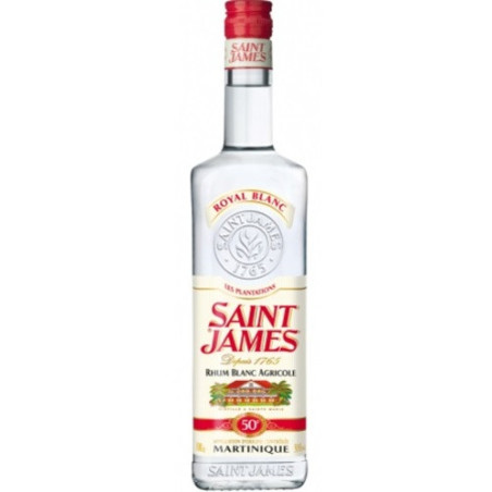 SAINT JAMES - RHUM BLANC - ROYAL BLANC - 50% - 1L