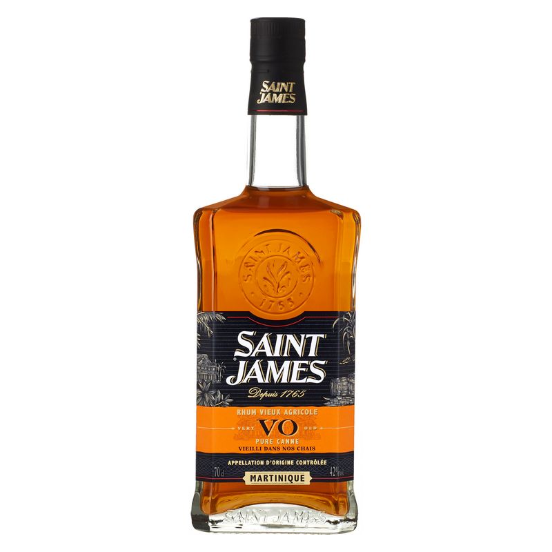 SAINT JAMES - RHUM VIEUX - VO - 42% - 1L SAINT JAMES - RHUM VIEUX - VO - 42% - 1L