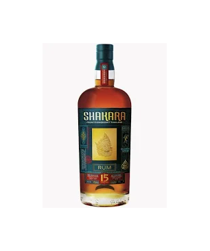 SHAKARA - RHUM VIEUX - 15 ANS - 46,2% - 70CL
