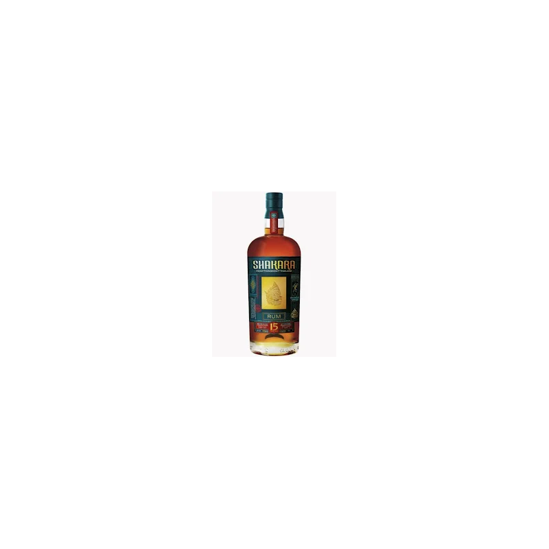 SHAKARA - RHUM VIEUX - 15 ANS - 46,2% - 70CL SHAKARA - RHUM VIEUX - 15 ANS - 46,2% - 70CL