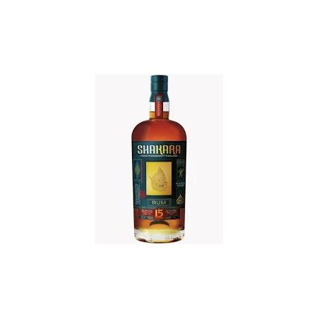 SHAKARA - RHUM VIEUX - 15 ANS - 46,2% - 70CL