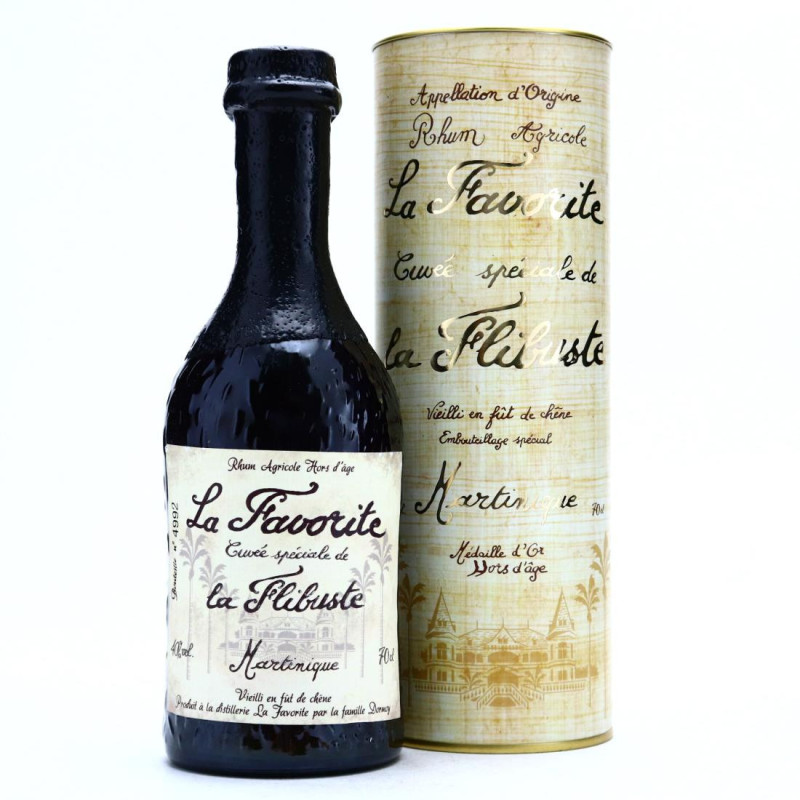 LA FAVORITE - RHUM VIEUX - LA FLIBUSTE - 1985 - 40% - 70CL LA FAVORITE - RHUM VIEUX - LA FLIBUSTE - 1985 - 40% - 70CL
