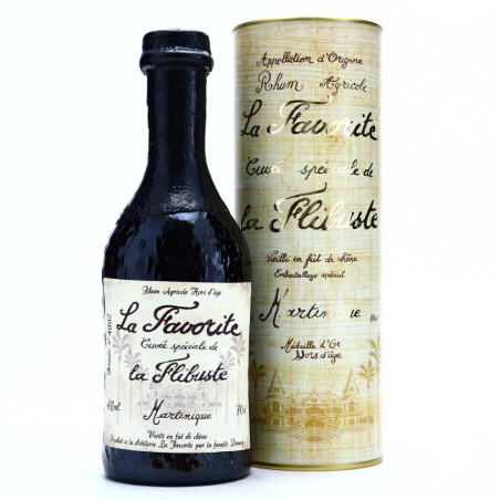 LA FAVORITE - RHUM VIEUX - LA FLIBUSTE - 1985 - 40% - 70CL