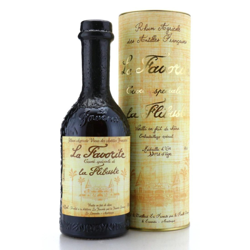 LA FAVORITE - RHUM VIEUX - LA FLIBUSTE - 2000 - 40% - 70CL