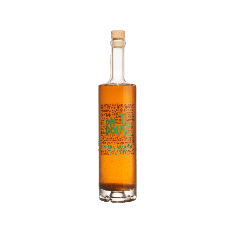 ON TI DOUSÈ - DOUCEUR ARRANGÉE CORIANDRE - 28% - 70CL ON TI DOUSÈ - DOUCEUR ARRANGÉE CORIANDRE - 28% - 70CL