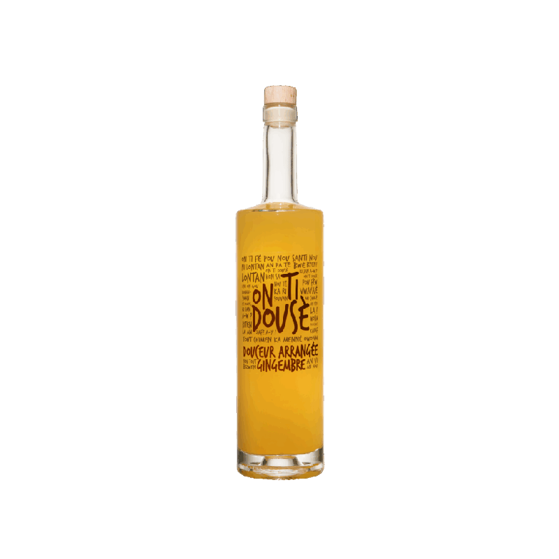 ON TI DOUSÈ - DOUCEUR ARRANGÉE GINGEMBRE - 33,37% - 70CL ON TI DOUSÈ - DOUCEUR ARRANGÉE GINGEMBRE - 33,37% - 70CL