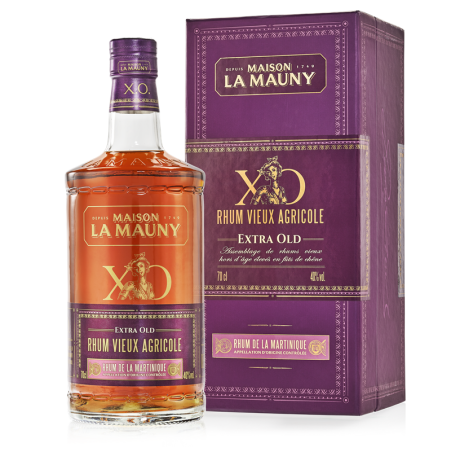 LA MAUNY - RHUM VIEUX - XO - 40% - 70CL