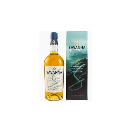 SAVANNA - RHUM VIEUX - 5 ANS - 43% - 70CL