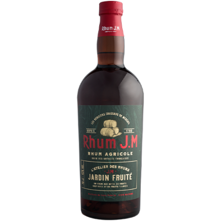RHUM J.M - RHUM AMBRÉ - JARDIN FRUITÉ - 42% - 70CL