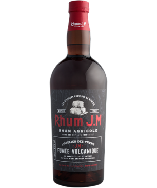 RHUM J.M - RHUM AMBRÉ - FUMÉE VOLCANIQUE - 49% - 70CL