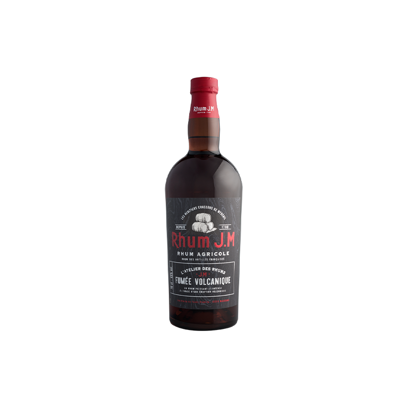RHUM J.M - RHUM AMBRÉ - FUMÉE VOLCANIQUE - 49% - 70CL RHUM J.M - RHUM AMBRÉ - FUMÉE VOLCANIQUE - 49% - 70CL