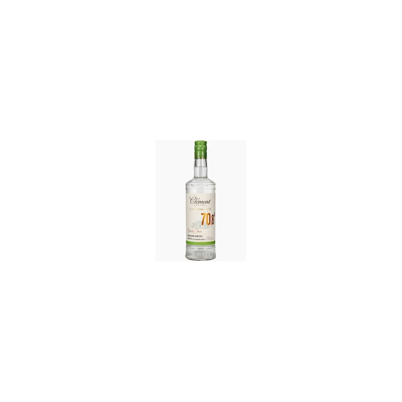 CLEMENT - RHUM BLANC - L'INITIAL N°2 - 70,8% - 70CL CLEMENT - RHUM BLANC - L'INITIAL N°2 - 70,8% - 70CL