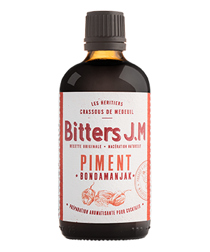 BITTERS J.M - PIMENT BONDAMANJAK - 46,1% - 10CL