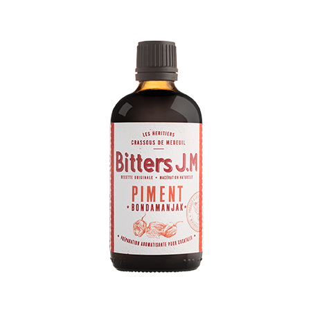 BITTERS J.M - PIMENT BONDAMANJAK - 46,1% - 10CL