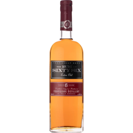 RUM SIXTY SIX - FOURSQUARE - 6 ANS - 40% - 70CL