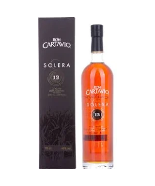 RON CARTAVIO - 12 ANS SOLERA - 40% - 70CL