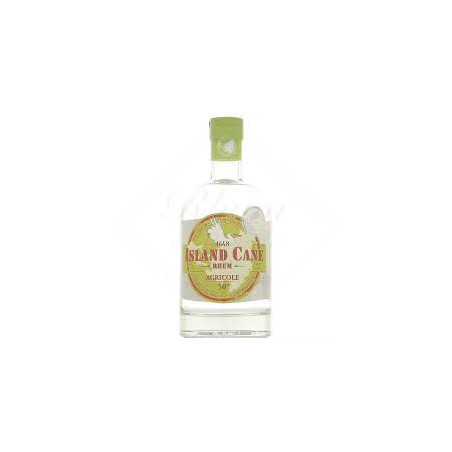 RHUM ISLAND - RHUM BLANC - 50% - 70CL