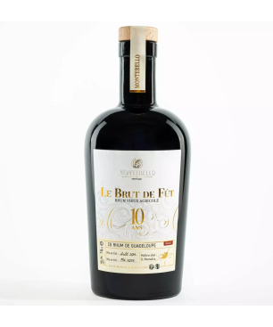 MONTEBELLO - RHUM VIEUX - BRUT DE FUT 10 ANS - 46,9% - 70CL