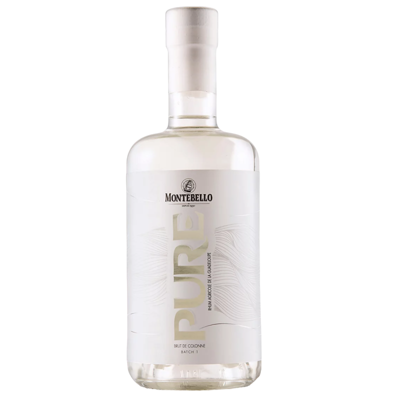MONTEBELLO - RHUM BLANC - BRUT DE COLONNE - PURE - 79% - 70CL MONTEBELLO - RHUM BLANC - BRUT DE COLONNE - PURE - 79% - 70CL