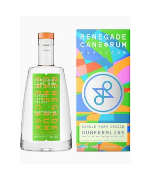 RENEGADE CANE RUM - RHUM BLANC - DUNFERMLINE COLUMN - 50% - 70CL