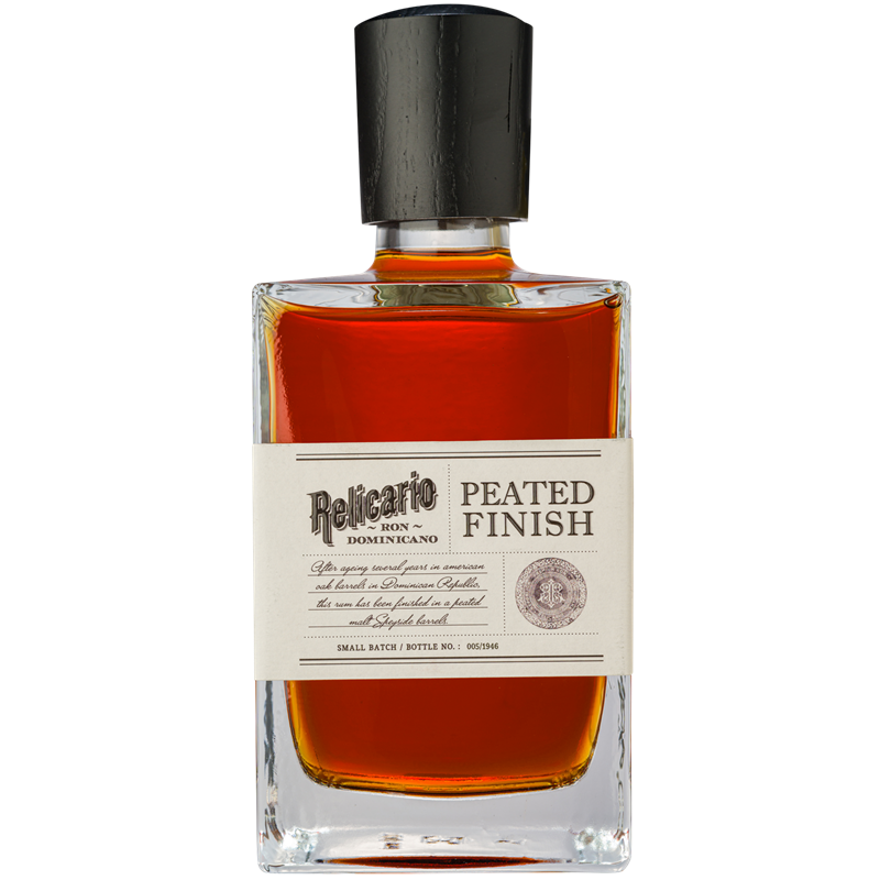 RELICARIO - PEATED FINISH - SMALL BATCH - 40% - 70CL RELICARIO - PEATED FINISH - SMALL BATCH - 40% - 70CL