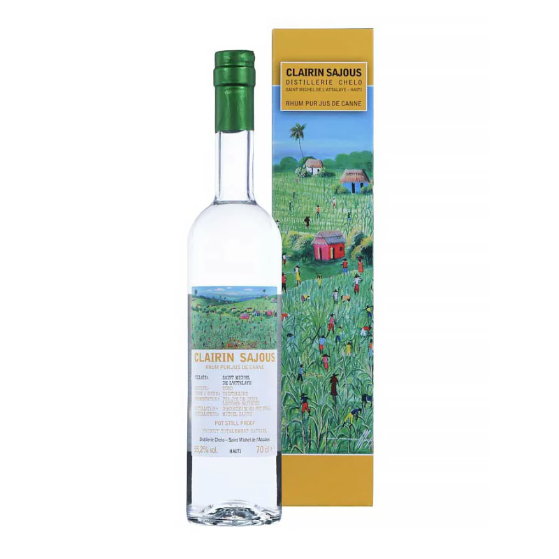 CLAIRIN - RHUM BLANC - SAJOUS - 55,2% - 70CL CLAIRIN - RHUM BLANC - SAJOUS - 55,2% - 70CL