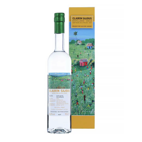 CLAIRIN - RHUM BLANC - SAJOUS - 55,2% - 70CL