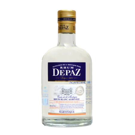 DEPAZ - RHUM BLANC - CUVÉE DE LA MONTAGNE - 45% - 70CL