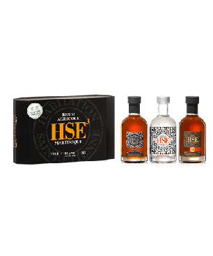 HSE - COFFRET 3X20CL VIEUX ET BLANC - 46% - 60CL