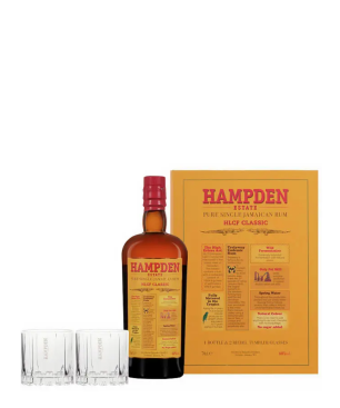 HAMPDEN - HLCF CLASSIC COFFRET - 2 VERRES ROCKS - 60% - 70CL