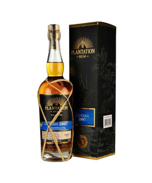 PLANTATION - GUYANA - SINGLE CASK - 2007 - 15 ANS - TEELING FINISH - 53,6% - 70CL