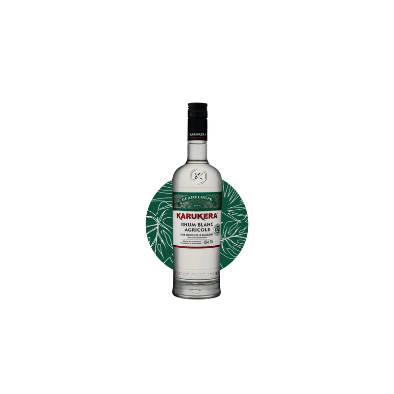 KARUKERA - RHUM BLANC - VERTISOLS 62% - 70CL KARUKERA - RHUM BLANC - VERTISOLS 62% - 70CL