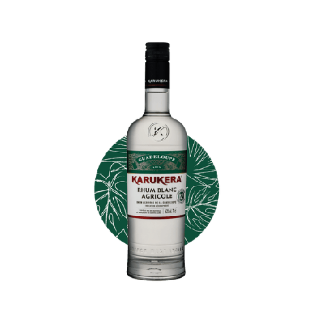 KARUKERA - RHUM BLANC - VERTISOLS 62% - 70CL