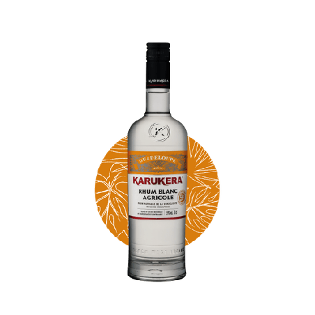 KARUKERA - RHUM BLANC - VERTISOLS 59% - 70CL