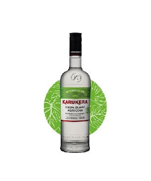 KARUKERA - RHUM BLANC - VERTISOLS 55% - 70CL