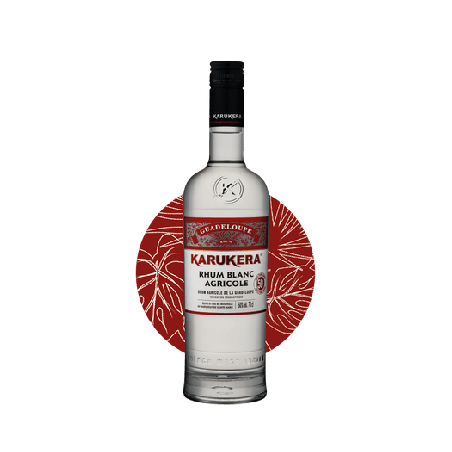 KARUKERA - RHUM BLANC - VERTISOLS 50% - 70CL
