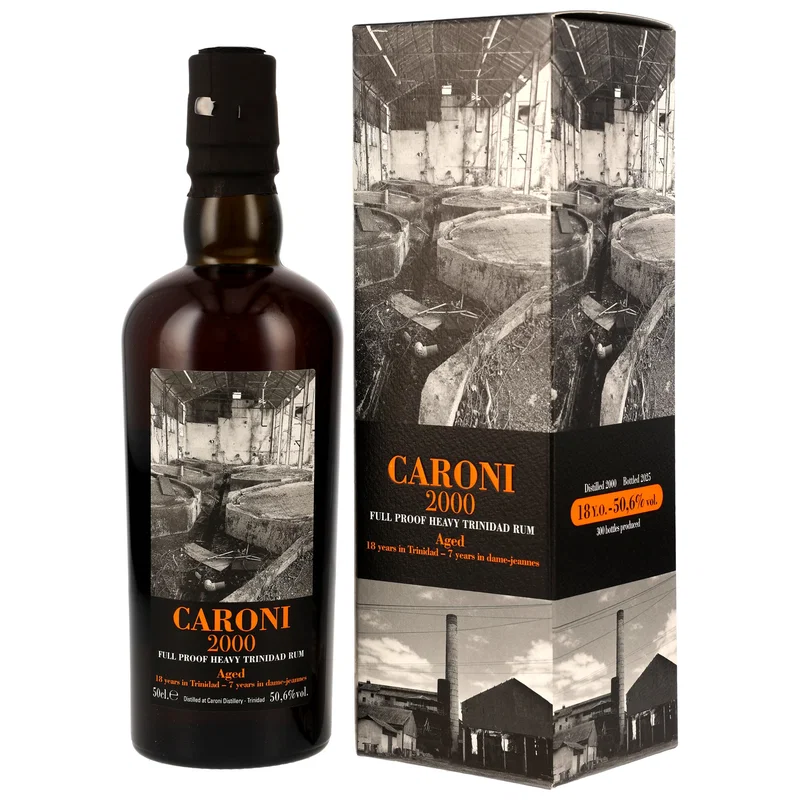 CARONI - 2000 - EDITION WHISKY LIVE PARIS 2025 - 50,6% - 50CL CARONI - 2000 - EDITION WHISKY LIVE PARIS 2025 - 50,6% - 50CL