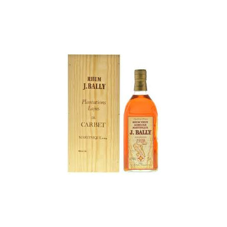 J.BALLY - RHUM VIEUX - 1929 - 41,5% - 75CL